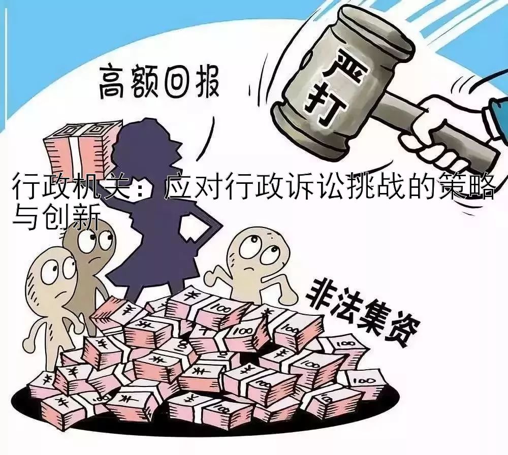 行政机关：应对行政诉讼挑战的策略与创新